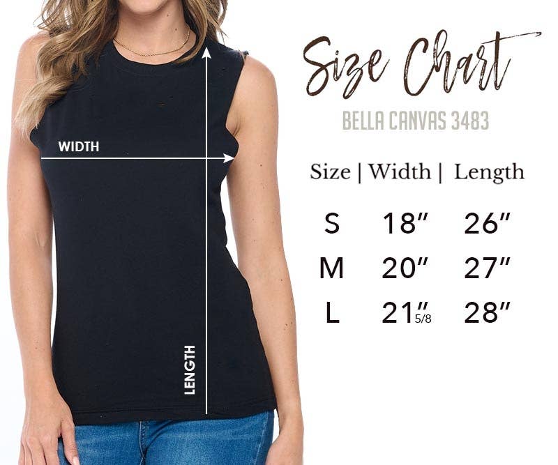 Darlin Western Graphic Muscle Tank - Imperfectly Perfect Boutique