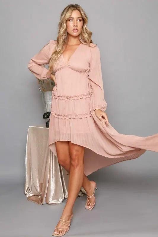 Kelsey High-Low Maxi Dress - Imperfectly Perfect Boutique