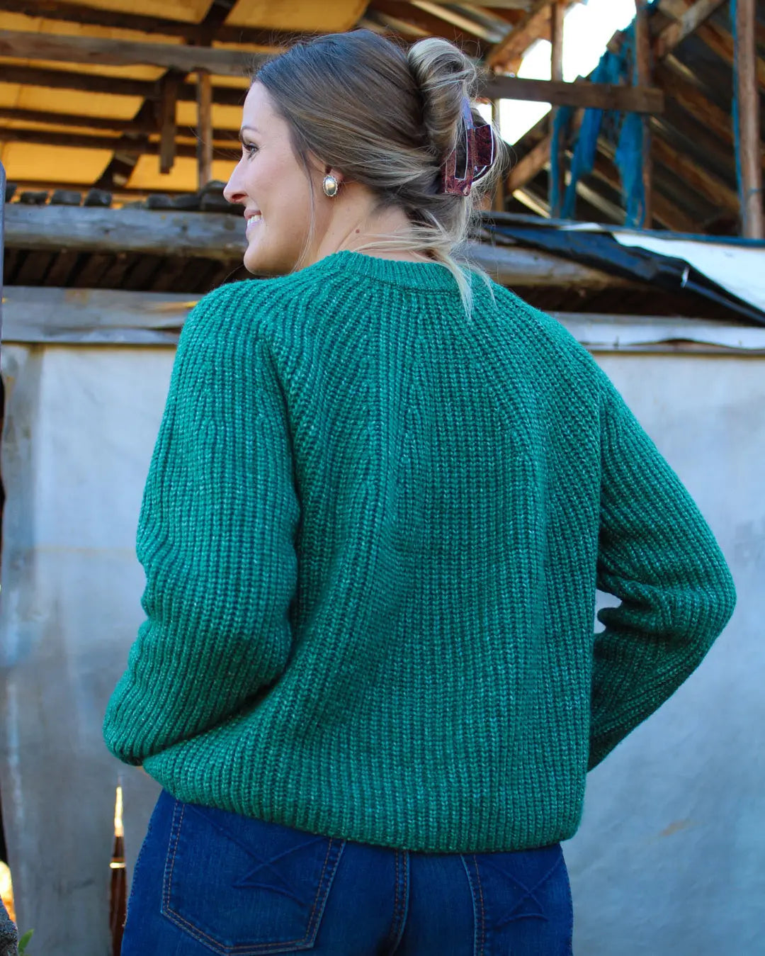 Melange Basic Sweater - Imperfectly Perfect Boutique