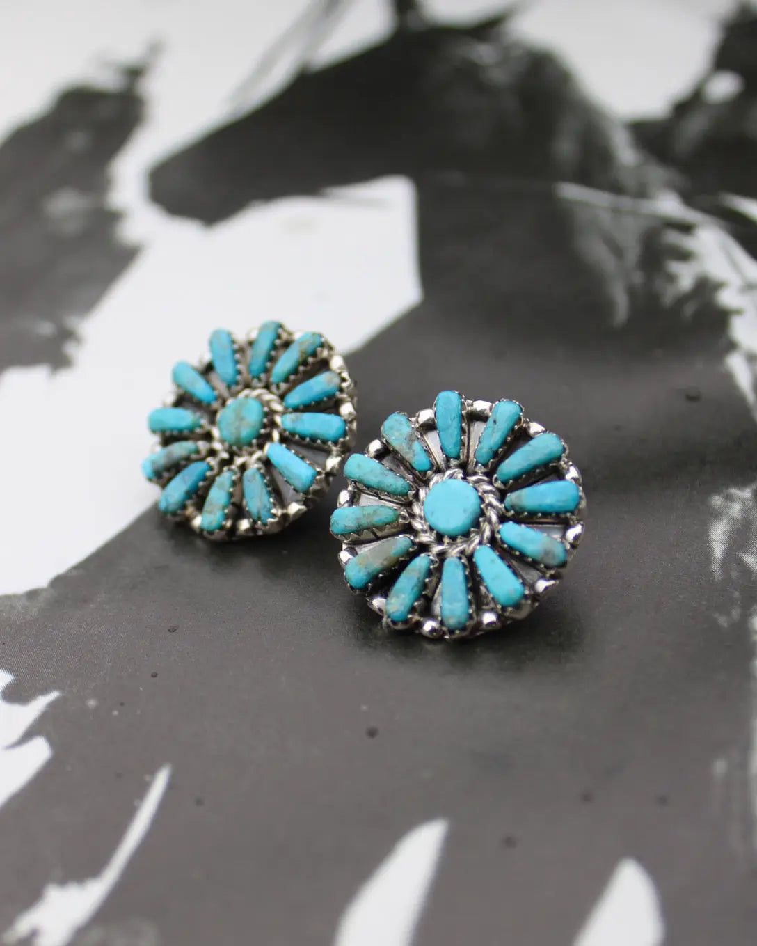 Navajo Cluster Earrings Imperfectly Perfect Boutique
