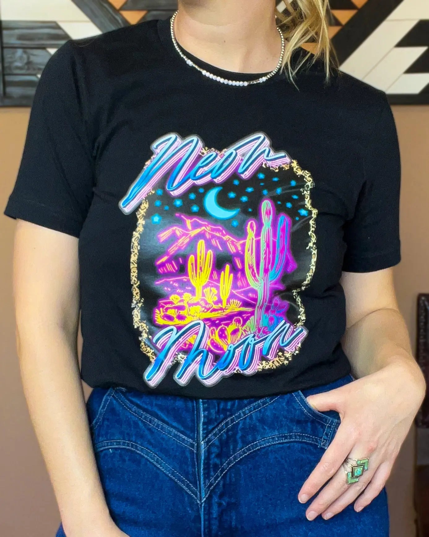 Neon Moon Graphic Tee - Imperfectly Perfect Boutique