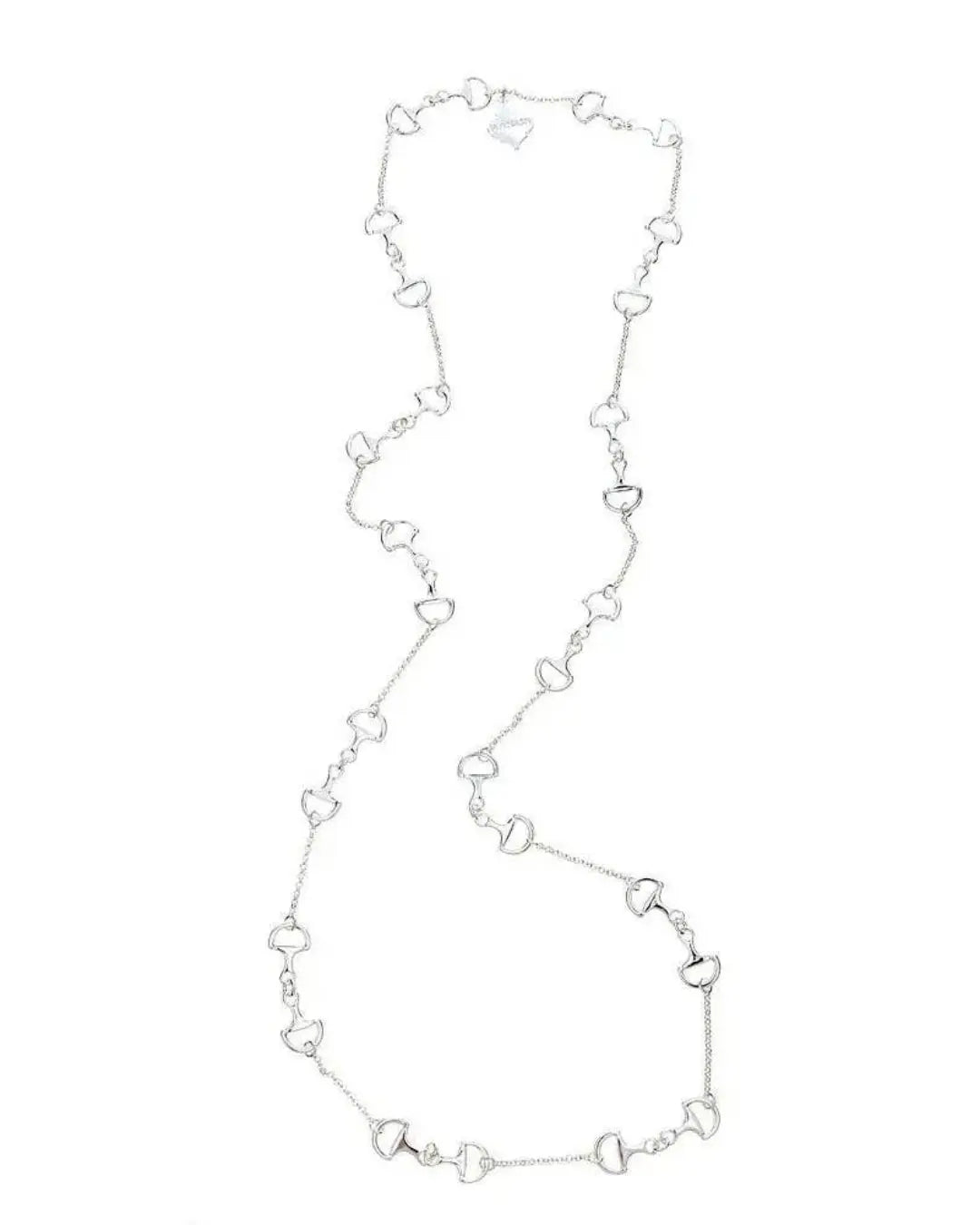 Small Snaffle Necklace - Silver Fornash