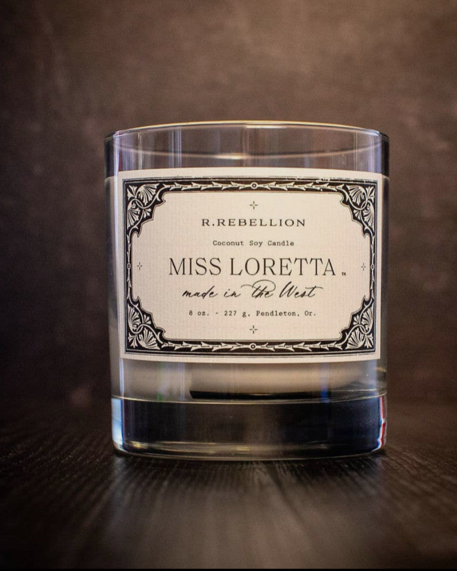 Miss Loretta - R. Rebellion - Candle - Imperfectly Perfect Boutique