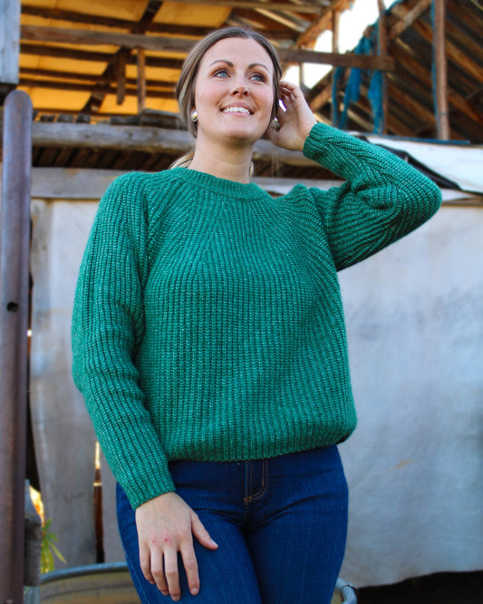 Melange Basic Sweater - Imperfectly Perfect Boutique