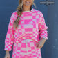 Pink Aztec Lounge Set - Imperfectly Perfect Boutique
