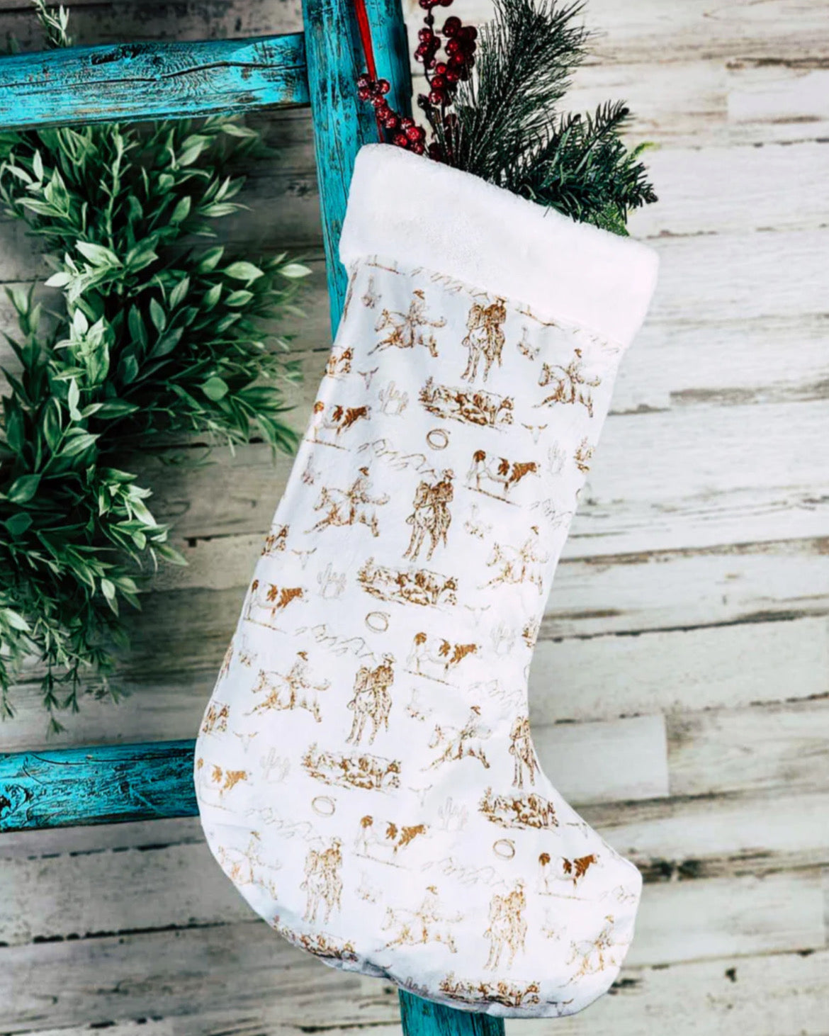 Pre-Order - Western Christmas Stockings - Imperfectly Perfect Boutique
