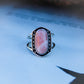 Pretty in Pink Sterling Silver Ring - Size 7 - Imperfectly Perfect Boutique