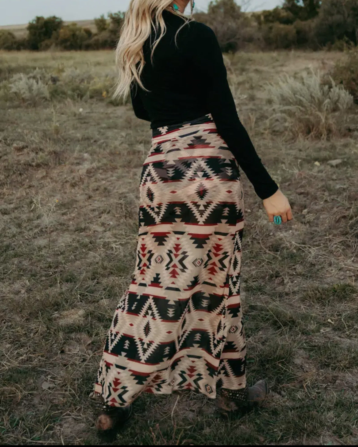 Santa Fe Slit Skirt - Imperfectly Perfect Boutique