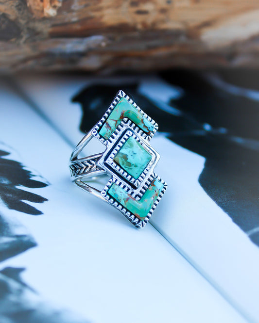 Tucson Turquoise Ring - Imperfectly Perfect Boutique