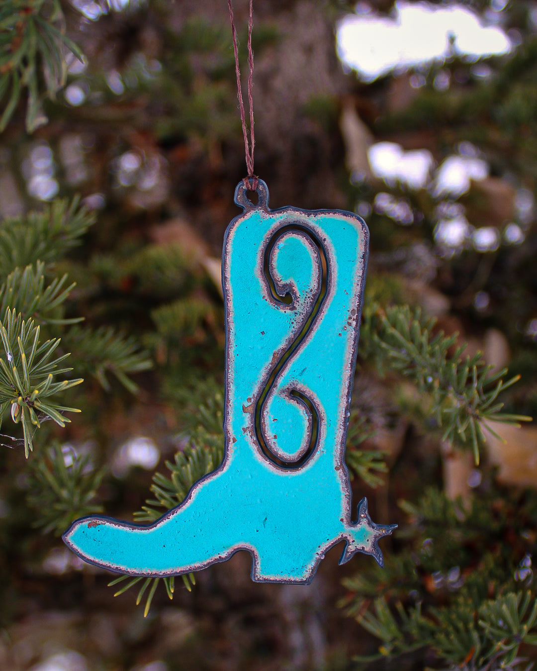Cowboy Boot Ornament - Imperfectly Perfect Boutique