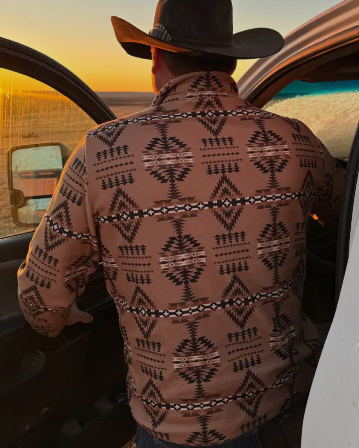 Men's Geronimo Aztec Pullover - Imperfectly Perfect Boutique