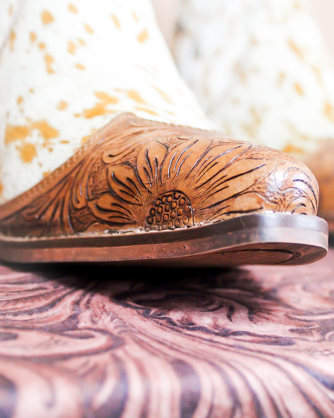 Westro Tooled Leather Booties - Imperfectly Perfect Boutique
