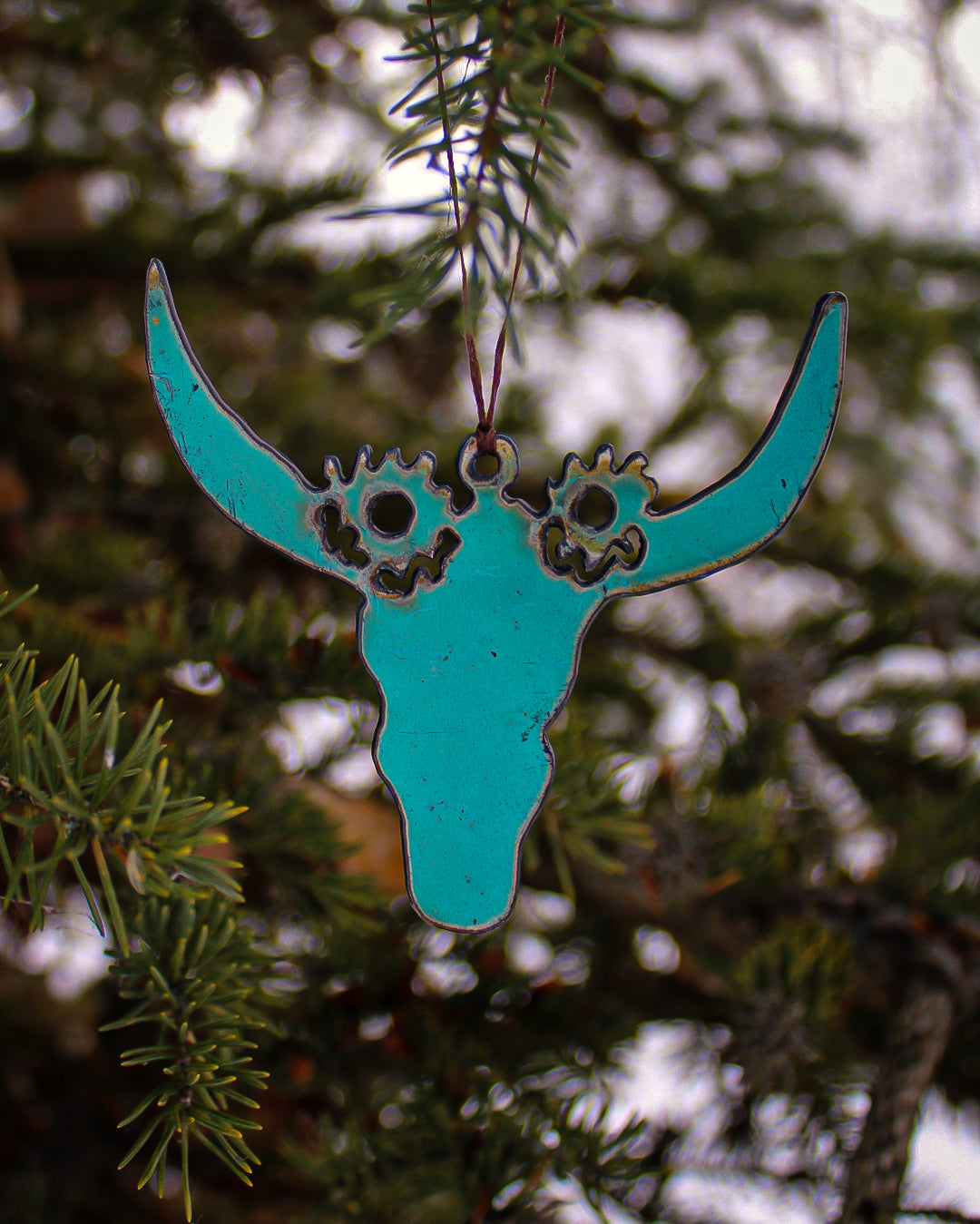 Bull Skull Ornament - Imperfectly Perfect Boutique
