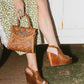 Loyal West Amelia Sandals Handtooled Leather - Imperfectly Perfect Boutique
