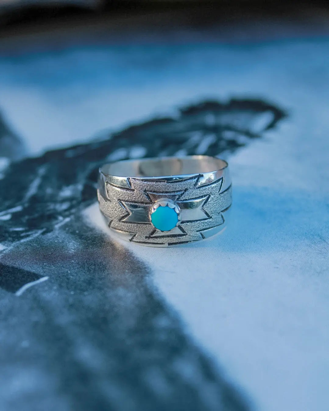 Aztec Turquoise Ring - Imperfectly Perfect Boutique