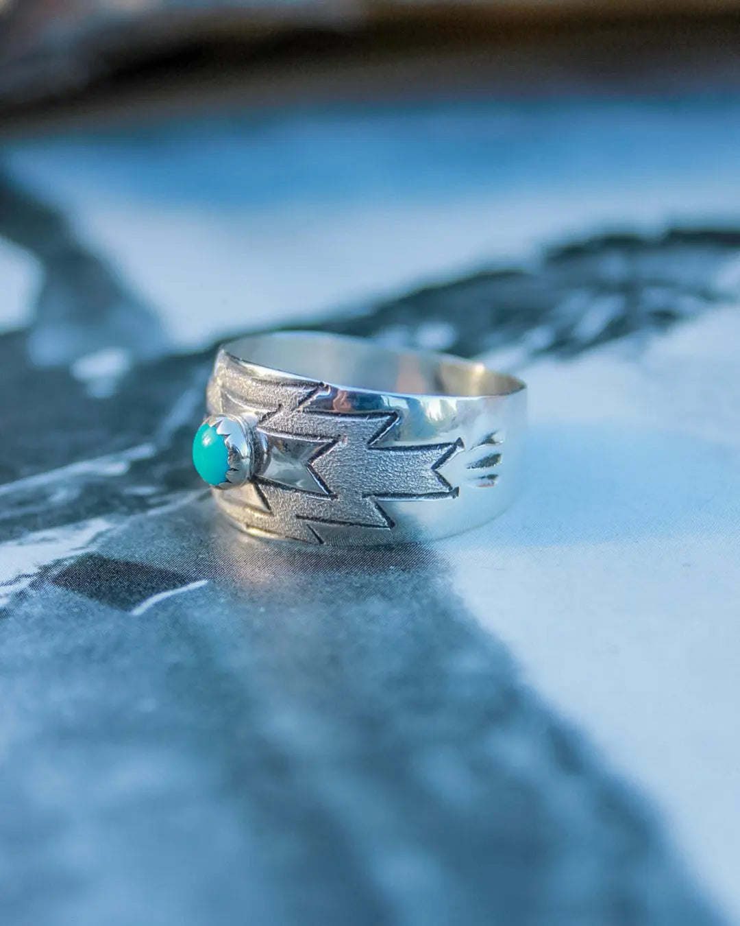 Aztec Turquoise Ring - Imperfectly Perfect Boutique