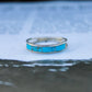 “Bluewater” Inlay Turquoise Ring Imperfectly Perfect Boutique