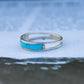 “Bluewater” Inlay Turquoise Ring Imperfectly Perfect Boutique