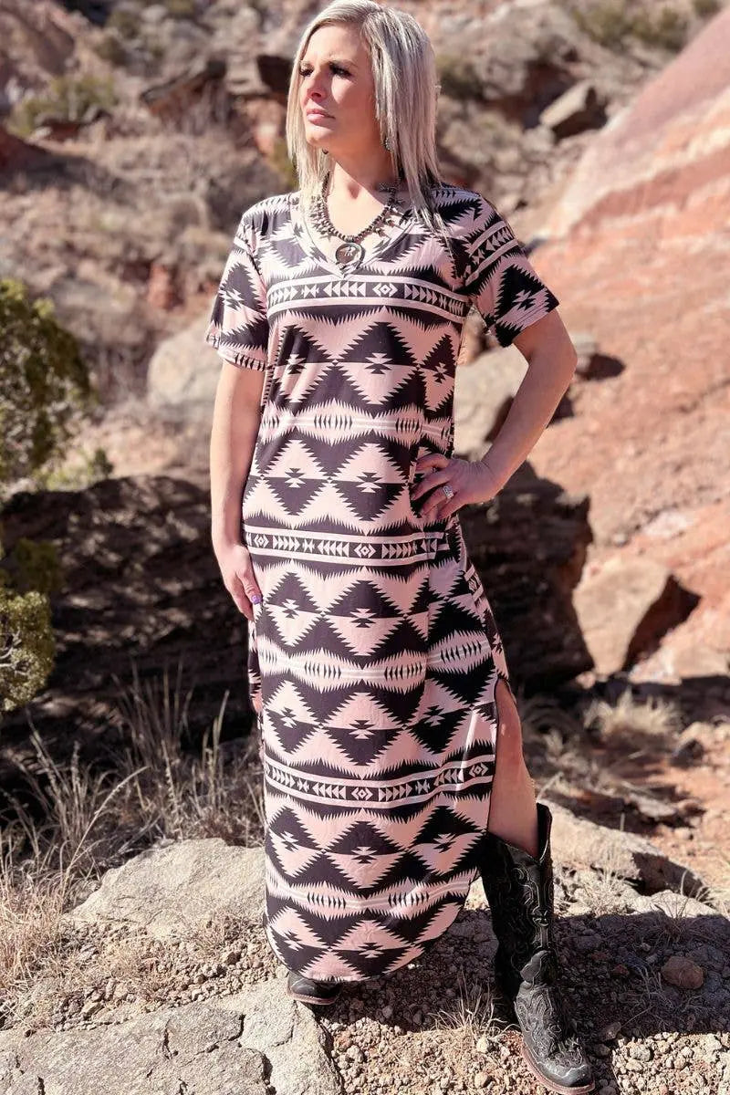 The Savanna Desert Dress - Imperfectly Perfect Boutique