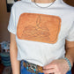 Boot Stitch Patch Tee Imperfectly Perfect Boutique