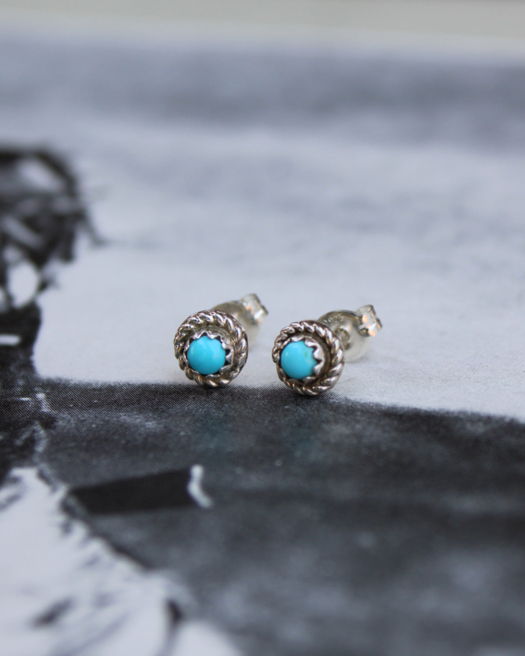 Sleeping Beauty Turquoise Earrings - Imperfectly Perfect Boutique
