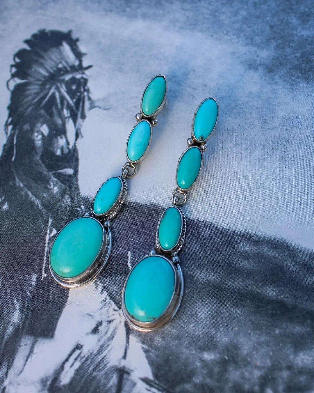 Campitos Turquoise Dangle Earrings - Imperfectly Perfect Boutique