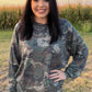 Canyon Camo Sweater Top - Imperfectly Perfect Boutique