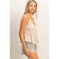 Layered Tie-Front Camisole Top - Imperfectly Perfect Boutique