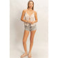Layered Tie-Front Camisole Top - Imperfectly Perfect Boutique