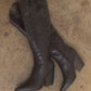 Cheyenne Knee High Western Boots - Black - Imperfectly Perfect Boutique