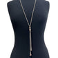 Copper Beaded Lariat Neckla Imperfectly Perfect Boutique