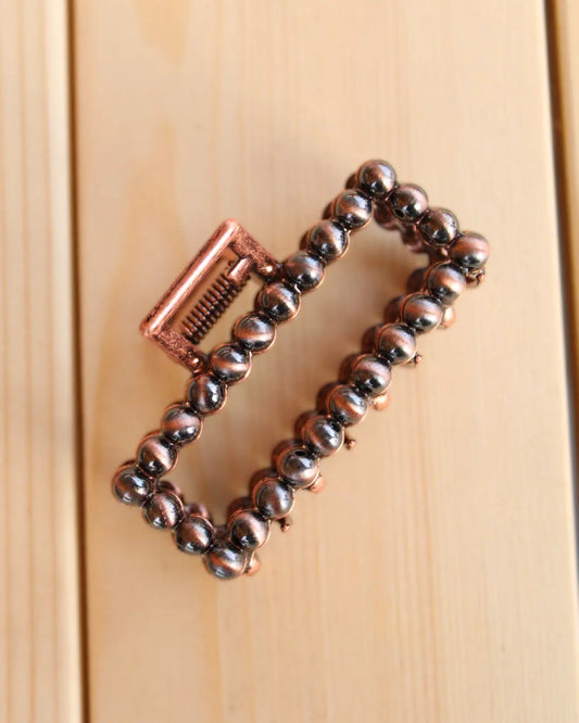 Copper Pearl Claw Clip Imperfectly Perfect Boutique