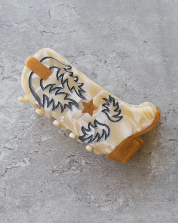 Cowgirl Boot Claw Clip Imperfectly Perfect Boutique