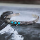 Feather Turquoise Bracelet - Imperfectly Perfect Boutique