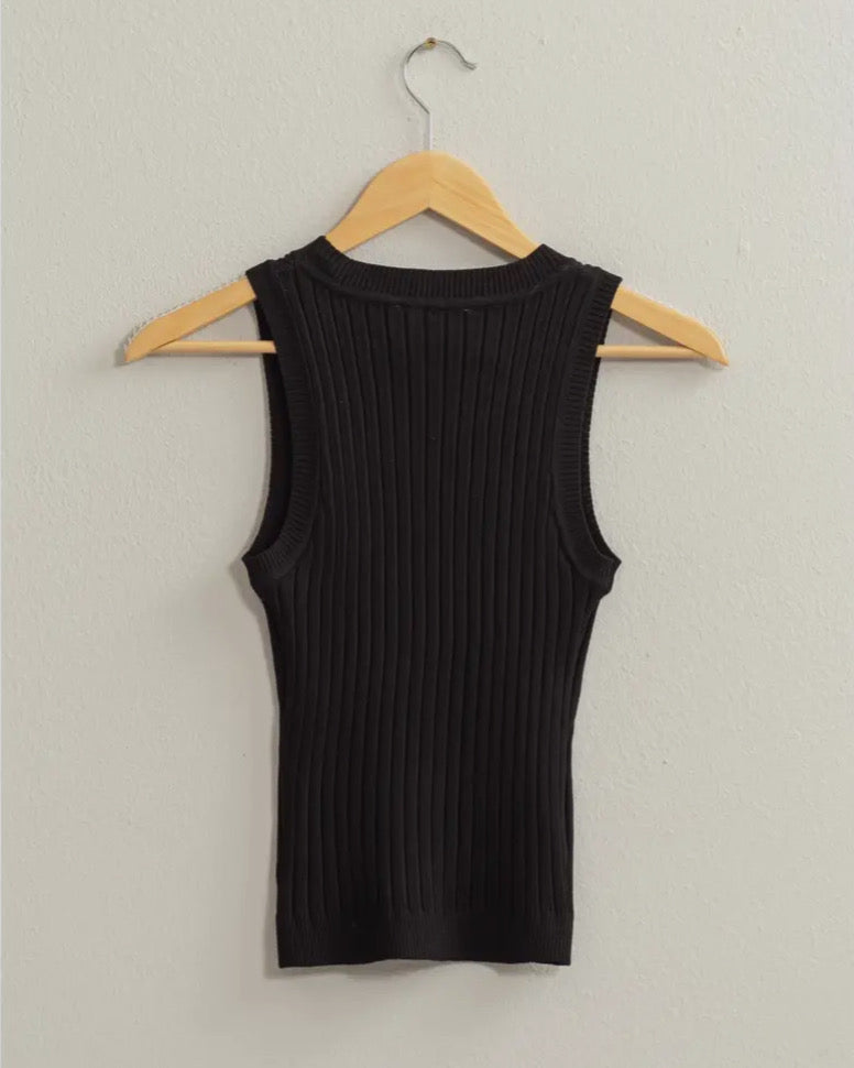 Essential Ribbed Tank Top - Imperfectly Perfect Boutique