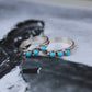 Three Stone Turquoise Ring - Imperfectly Perfect Boutique