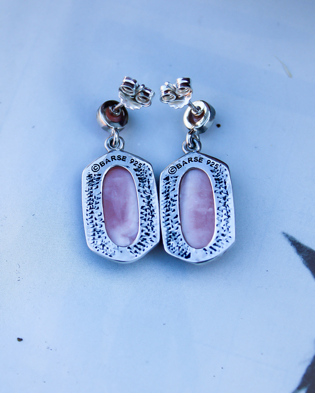 Pretty in Pink Sterling Silver Earrings - Imperfectly Perfect Boutique