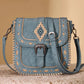 Desert Dune Aztec Crossbody Bag - Denim Imperfectly Perfect Boutique