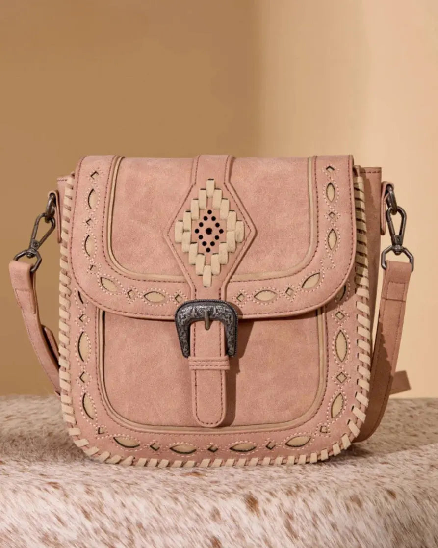 Desert Dune Aztec Crossbody – Dusty Rose Imperfectly Perfect Boutique