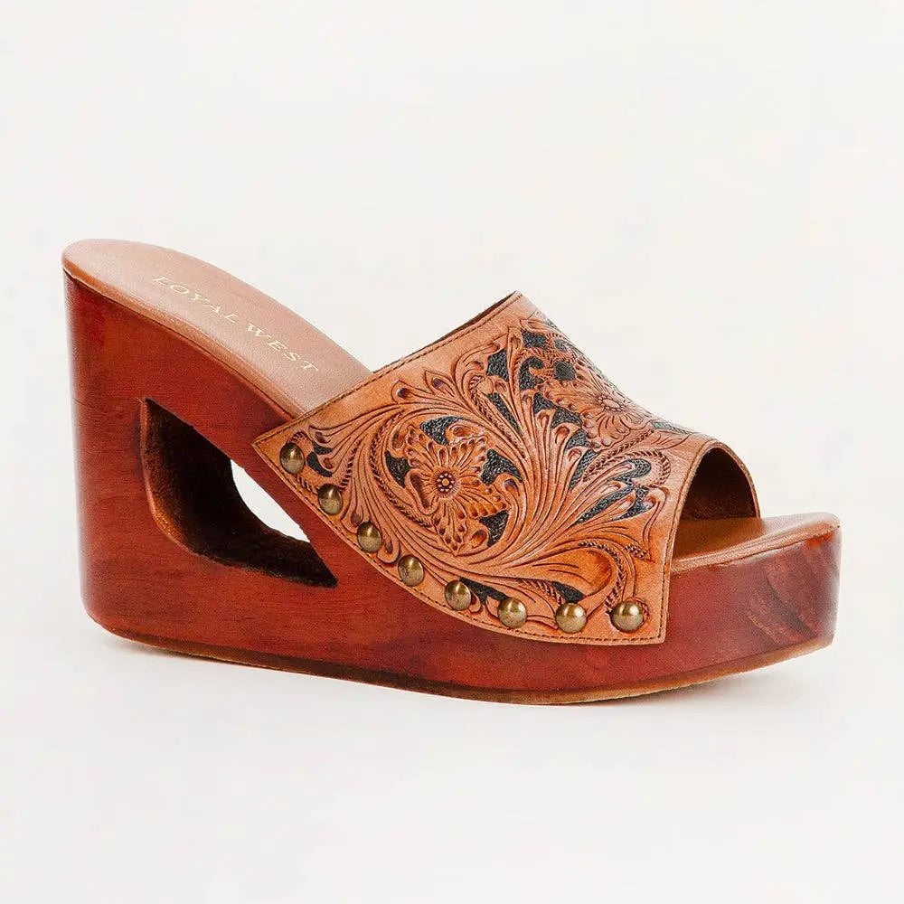 Loyal West Desert Wanderer Sandals - Dark Brown - Imperfectly Perfect Boutique