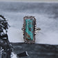 Rectangle Turquoise Ring - Imperfectly Perfect Boutique