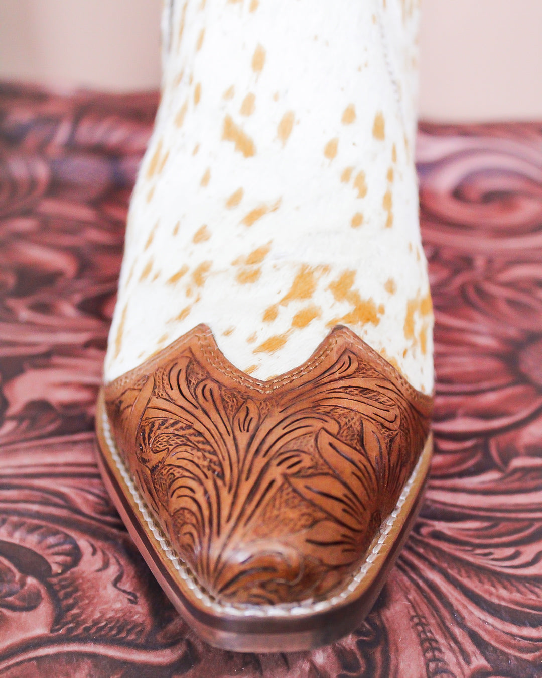 Westro Tooled Leather Booties - Imperfectly Perfect Boutique