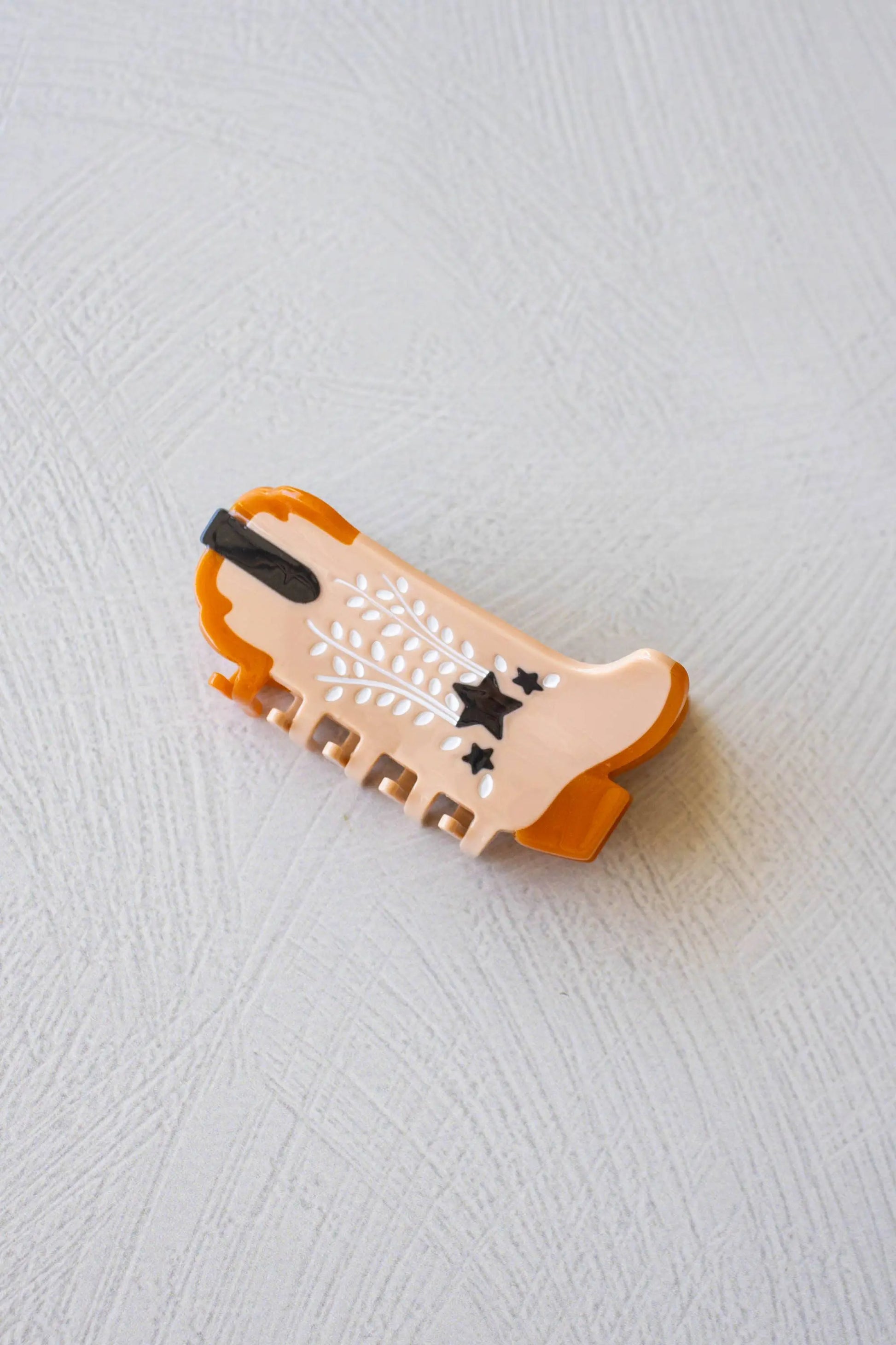 Eco Shooting Star Cowboy Boots Claw Clip Imperfectly Perfect Boutique