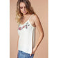 Embroidered Cami - Imperfectly Perfect Boutique