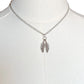 Feather Necklace Imperfectly Perfect Boutique