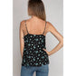 Floral Tie Front Cami - Imperfectly Perfect Boutique