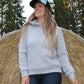 Henley Basic Fleece Pullover - Imperfectly Perfect Boutique
