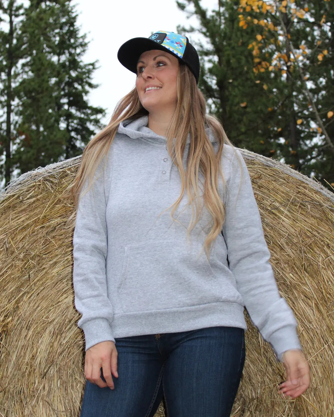 Henley Basic Fleece Pullover - Imperfectly Perfect Boutique