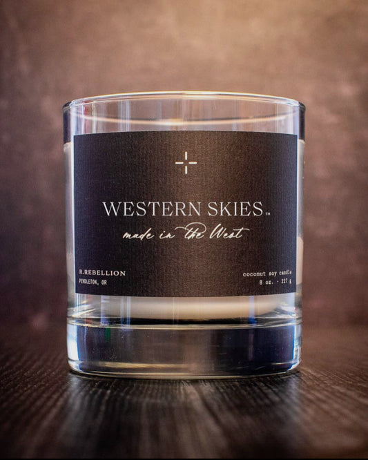Western Skies - R. Rebellion - Candle Imperfectly Perfect Boutique