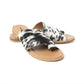 Kimmee Trail Sandal In Black and White - Imperfectly Perfect Boutique